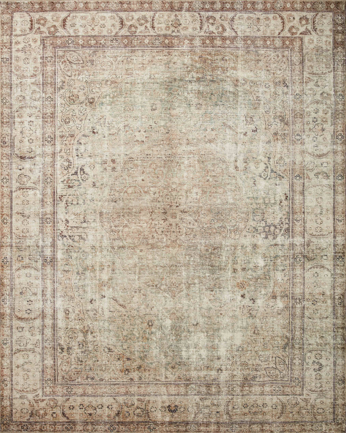 Loloi II Margot MAT-01 Antique Sage Rug - 5 ft x 7 ft 6 in - Product image 1