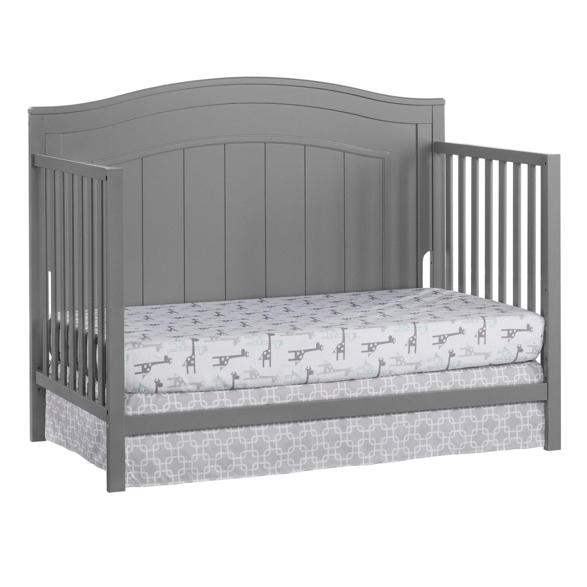 Oxford Baby North Bay 4 - in - 1 Convertible Crib, Snow White, GREENGUARD Gold Certified, Wooden Crib - Product image 12