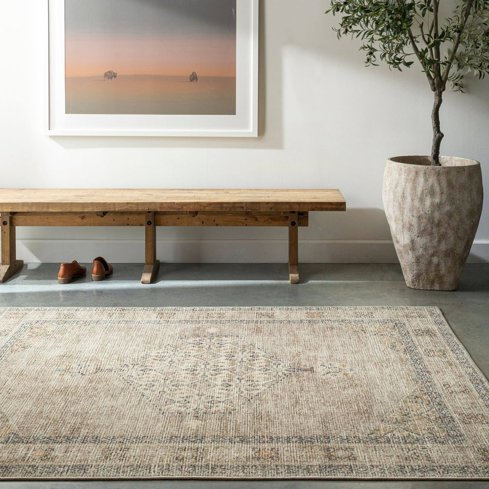 Becki Owens x Surya Lila Area Rug - 5'3" x 7' - Off-White