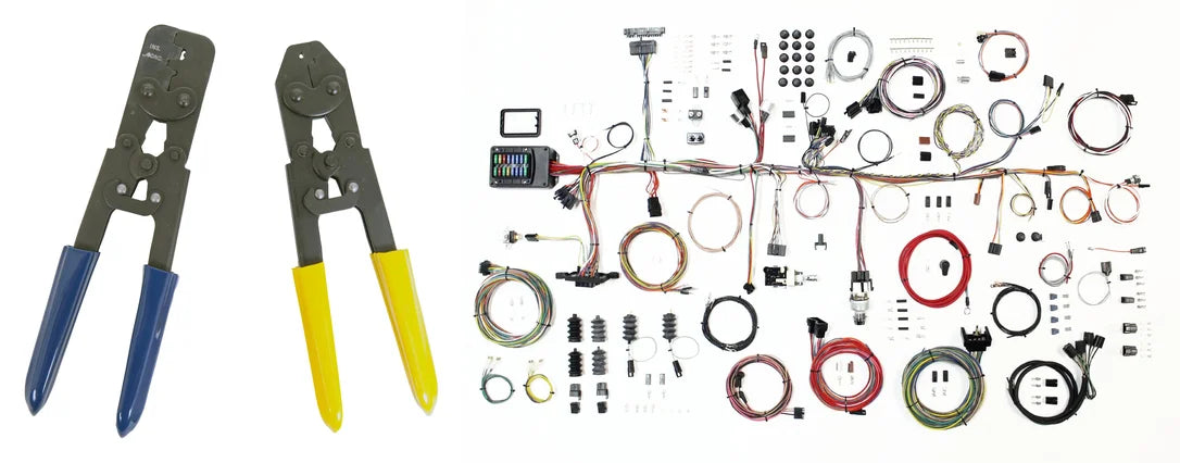 1963-67 Chevy Corvette Classic Update Wiring Harness Kit by American Autowire 510612