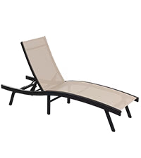 AECOJOY Outdoor Chaise Lounge, All Weather Pool Lounge Chairs Ergonomic Design (Beige, 2 PCs) - Product image 10