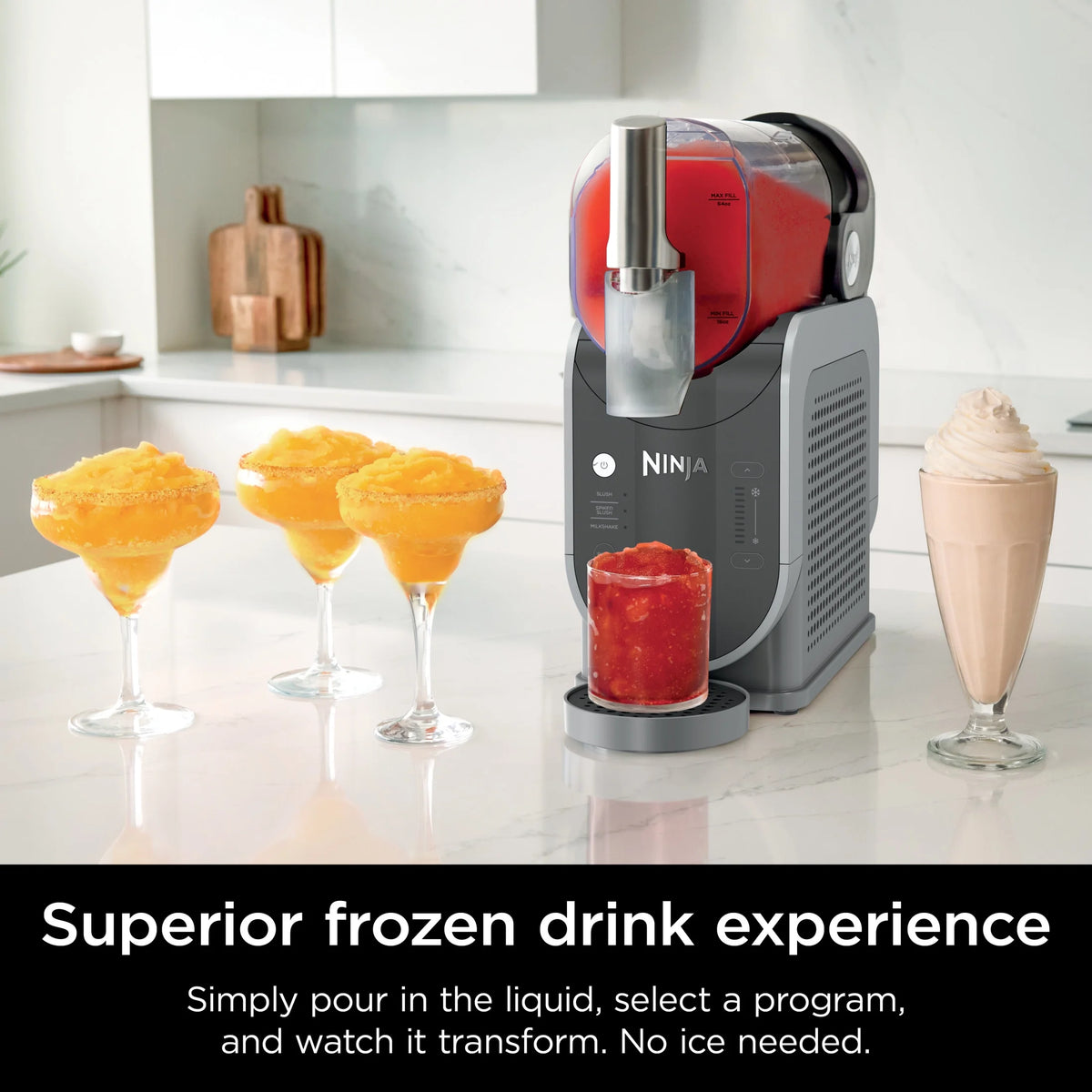 Ninja Slushi with Rapidchill Technology, 72 oz. Frozen Drink & Slushie Machine, 3 Presets, Margaritas - Product image 2