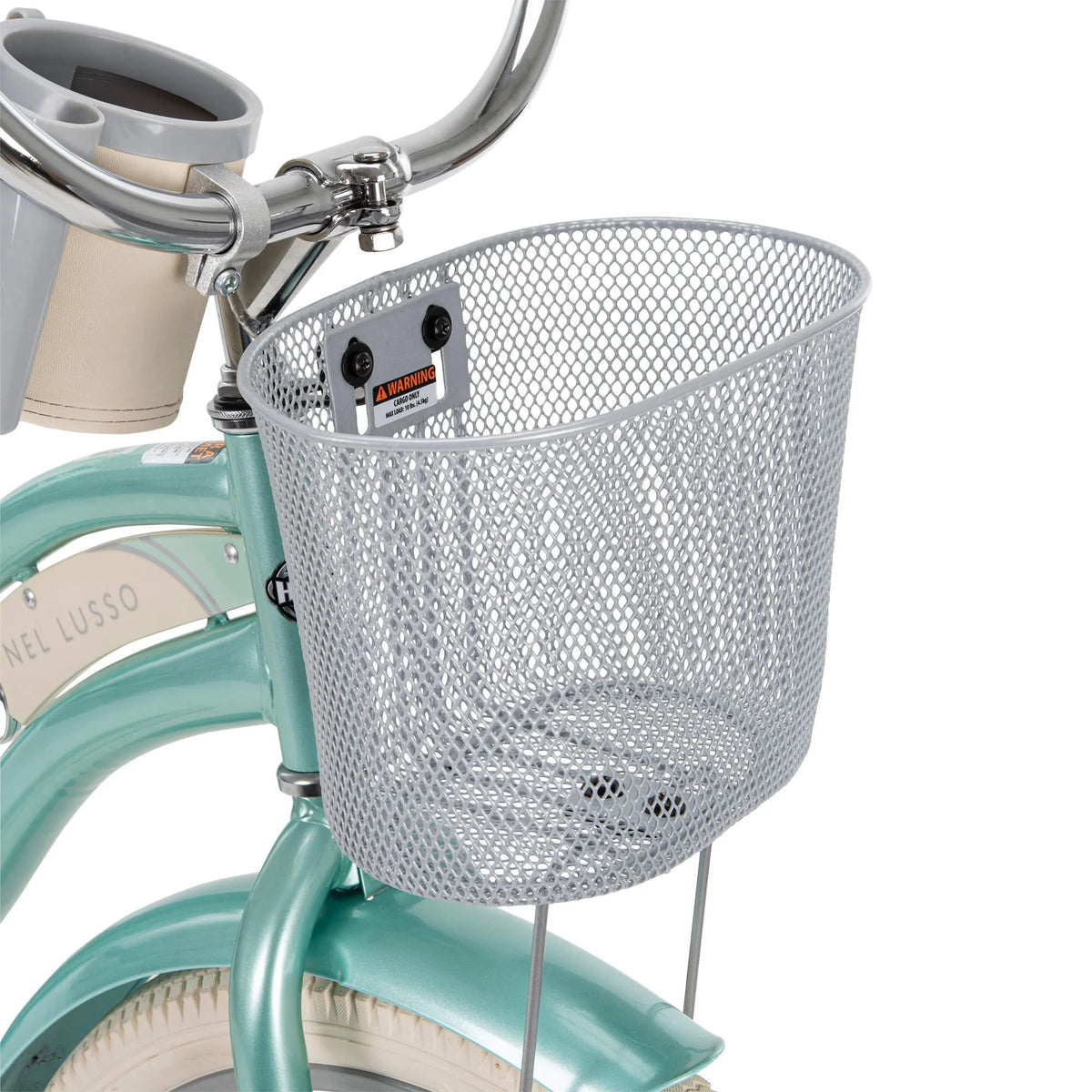 26 In. Nel Lusso Women'S Classic Beach Cruiser Bike, Mint Green - Product image 2