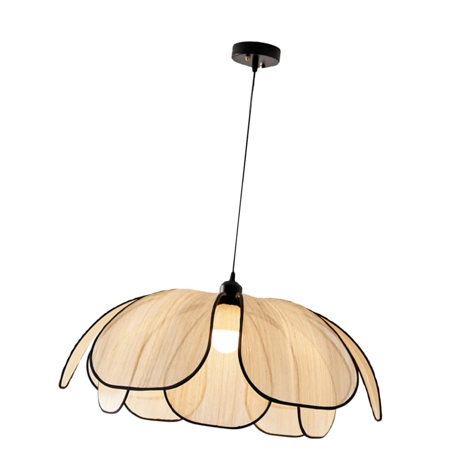 Gazechimp Boho Chandelier Droplight Hanging Light for Living Room Hallway Laundry Room Diameter 50cm - Product image 6